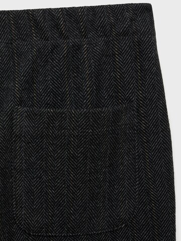 MANGO KIDS Regular Hose 'ESPIGA' in Schwarz