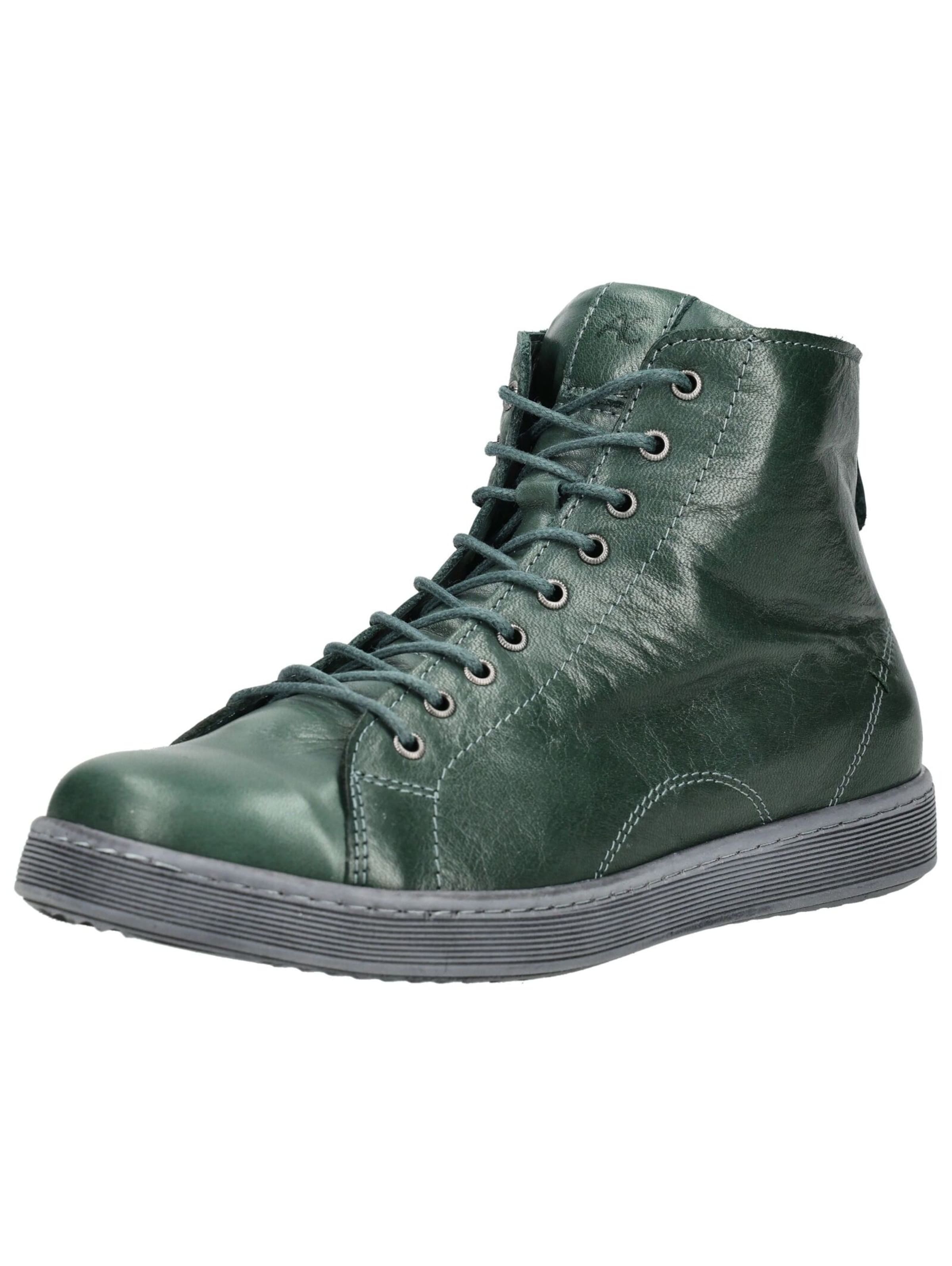Bottines à lacets ANDREA CONTI en vert : devant
