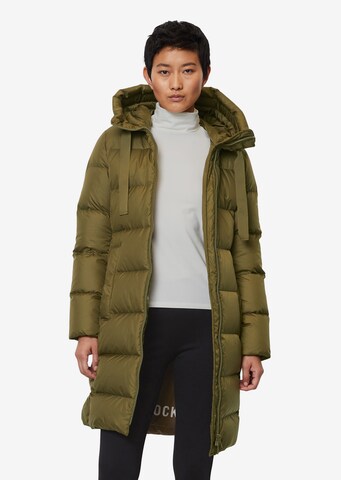 Manteau d’hiver Marc O'Polo en vert : devant