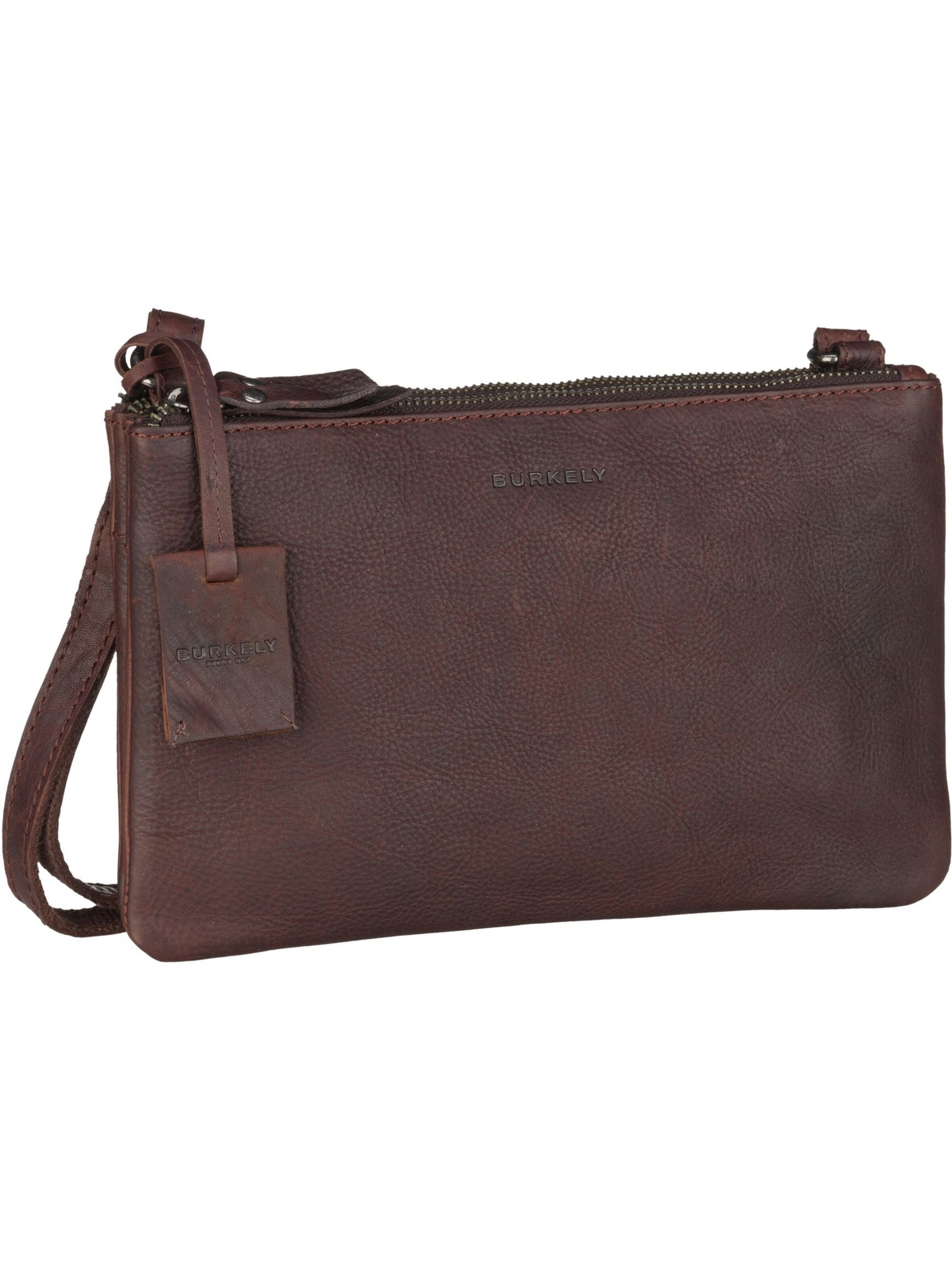 Sac à bandoulière ' Antique Avery ' Burkely en marron : devant