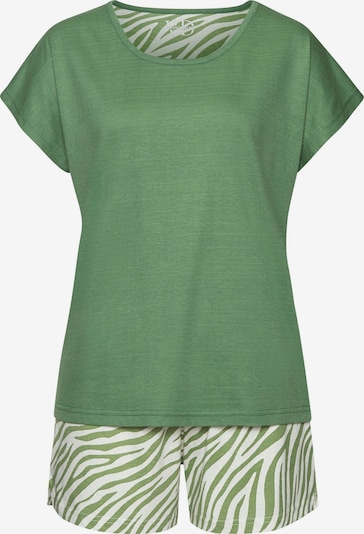 Pižama su šortais iš VIVANCE, spalva – smėlio spalva / žalia, Prekių apžvalga