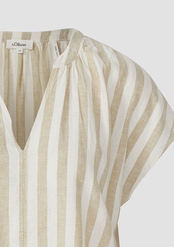 s.Oliver Bluse in Braun