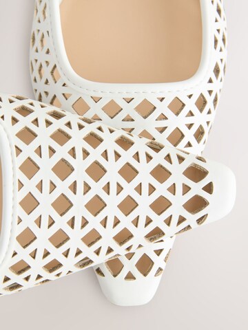 Ballerina 'Forever Comfort' di Next in bianco