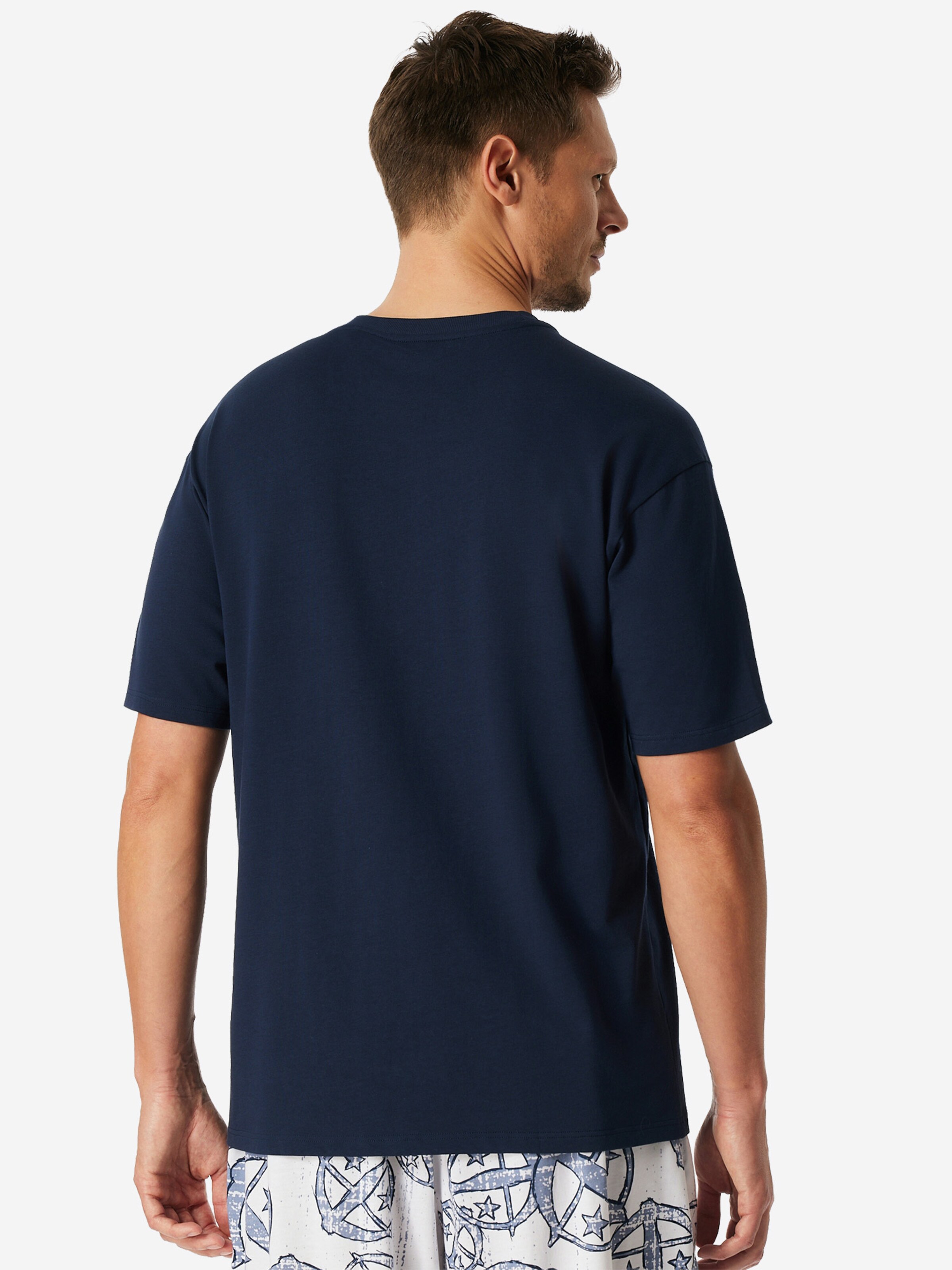 T-Shirt ' SCHIESSER 150 YEARS ' SCHIESSER en bleu