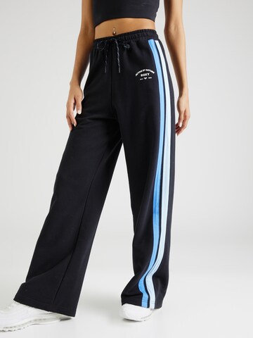 Wide leg Pantaloni sportivi 'ESSENTIAL ENERGY' di ROXY in nero: frontale