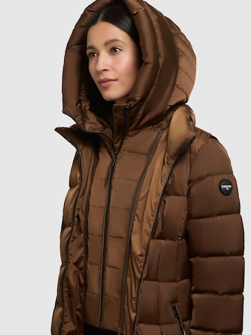 Manteau d’hiver 'Ginsa' khujo en marron