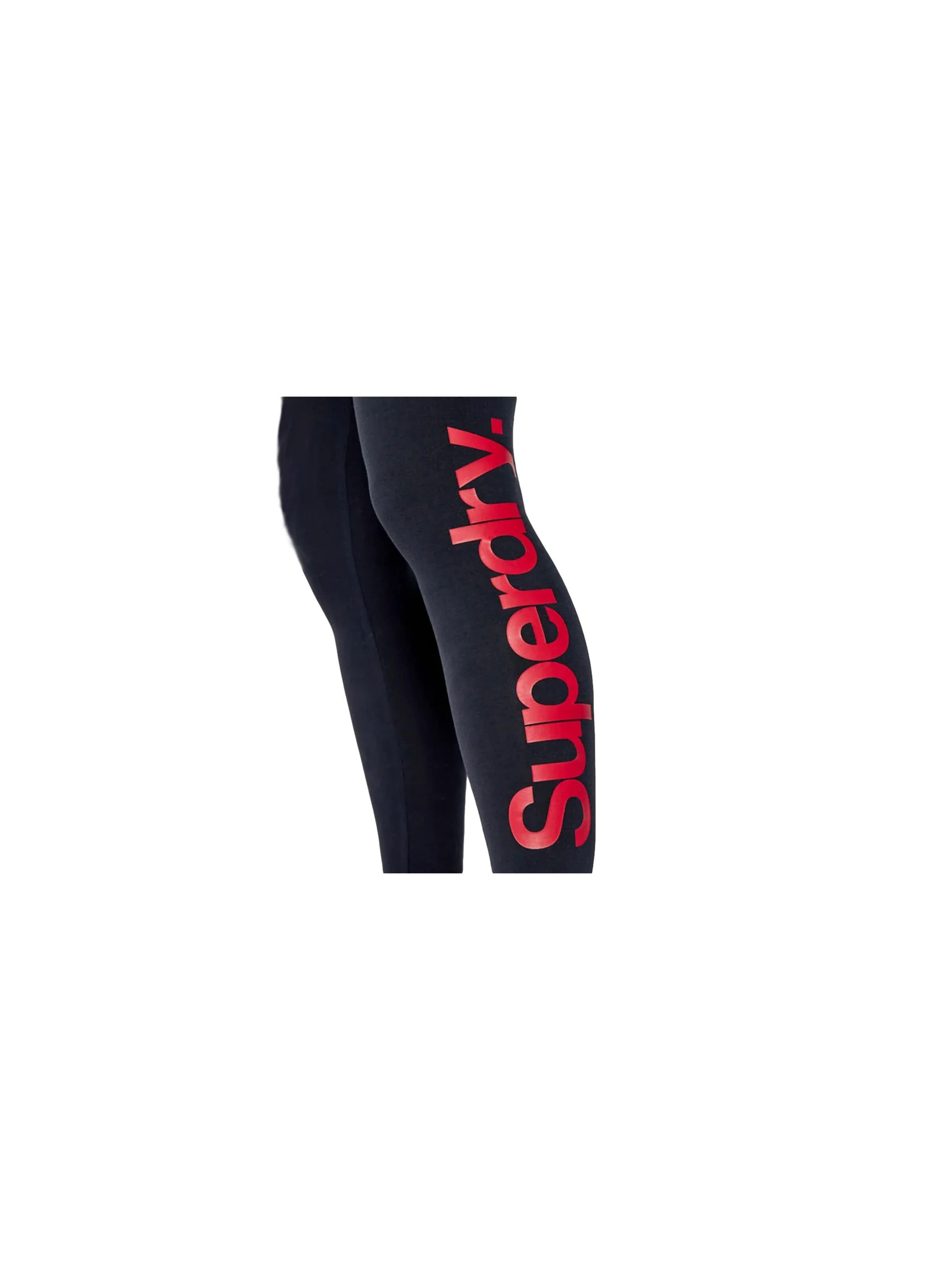 Superdry & Co Regular Leggings 'Core logo graphic' in Blauw