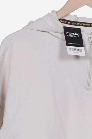 UNDER ARMOUR Sweatshirt & Zip-Up Hoodie in S in White
