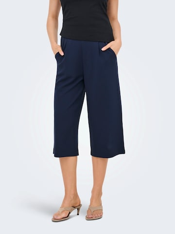 Regular Pantaloni cutați 'JDYGEGGO' de la JDY pe albastru: față