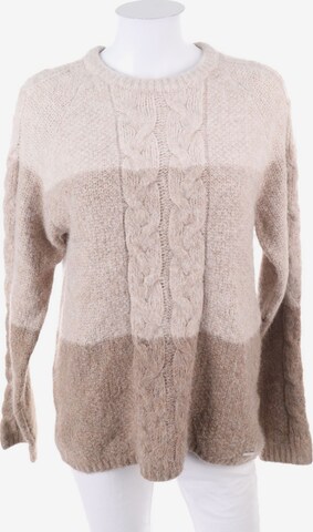 BROADWAY NYC FASHION Sweater & Cardigan in M in Beige: front