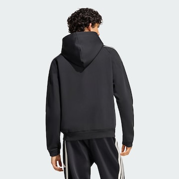 ADIDAS SPORTSWEAR Αθλητική ζακέτα φούτερ 'Stadium' σε μαύρο
