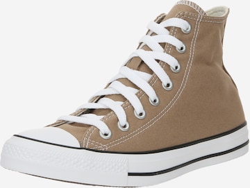 CONVERSE High-Top Sneakers in Brown: front