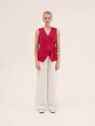 AmourLinen Top 'Blanca' in Pink