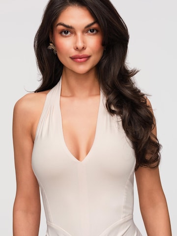 Ombre Evening dress in Beige