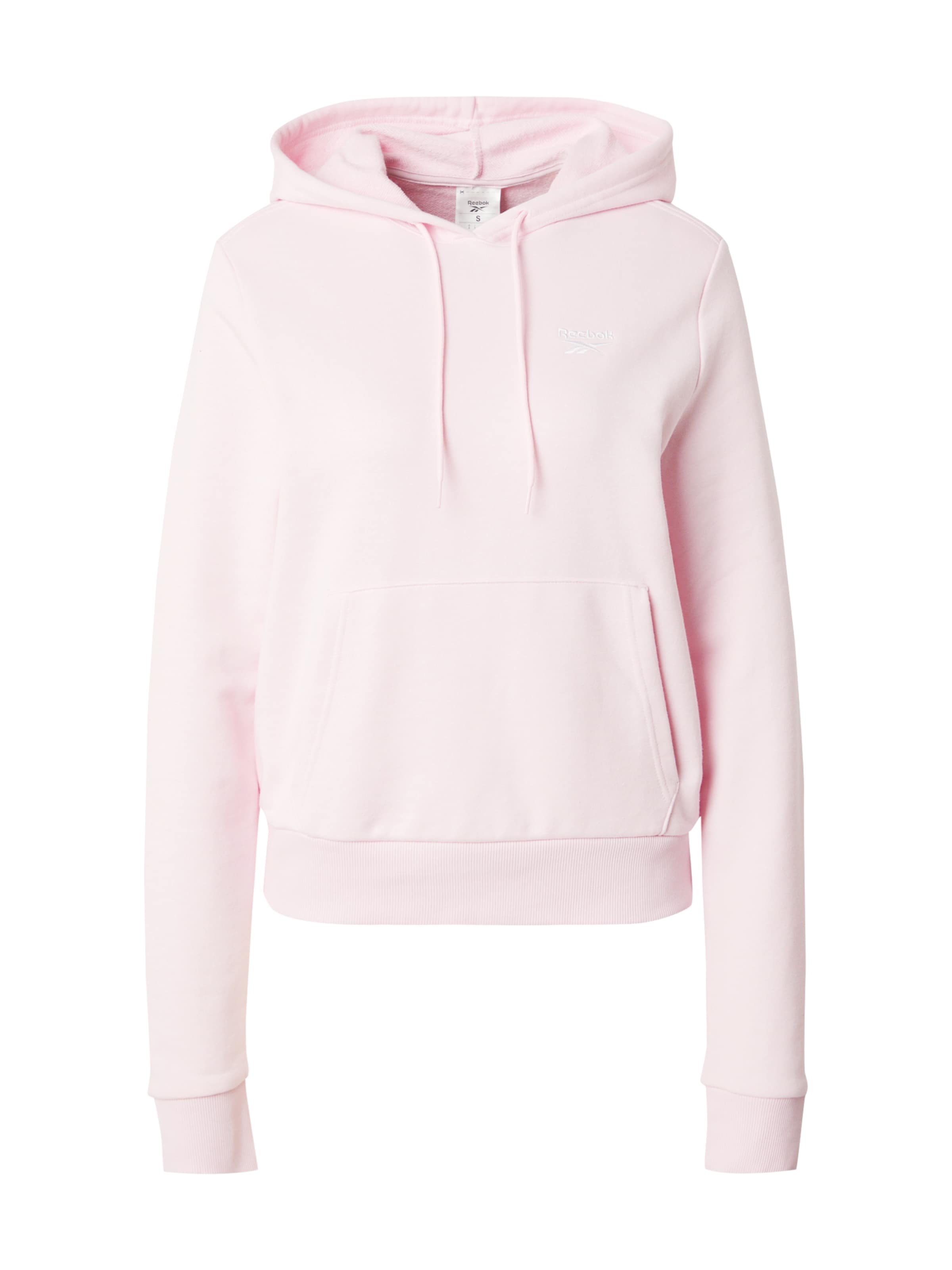 Reebok Sportovní mikina – pink: přední strana