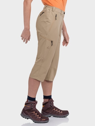 Regular Pantalon outdoor Schöffel en beige