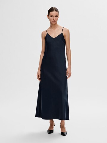 Robe SELECTED FEMME en bleu : devant