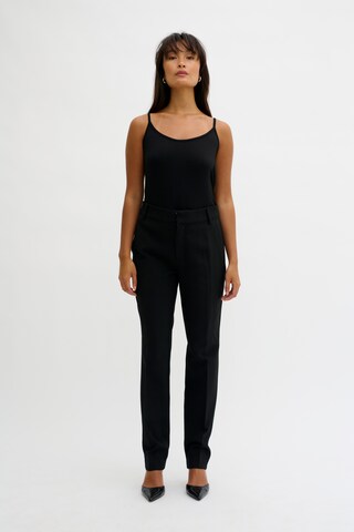 My Essential Wardrobe Loose fit Trousers with creases in Black