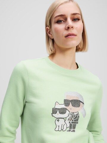 Karl Lagerfeld Sweatshirt in Green