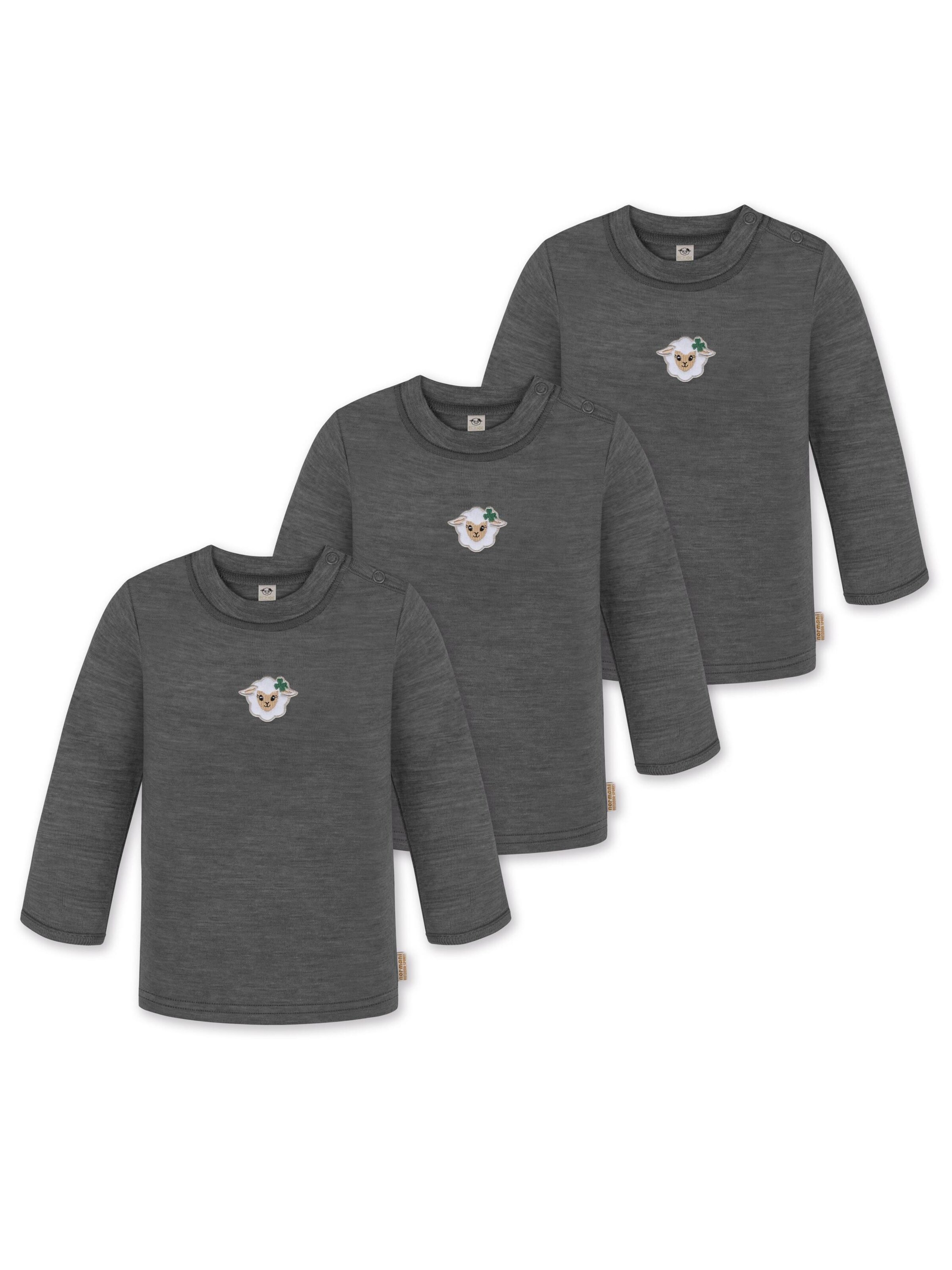 normani Shirt 'Taupo' in Grey: front