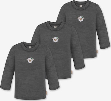 normani Shirt 'Taupo' in Grijs: voorkant