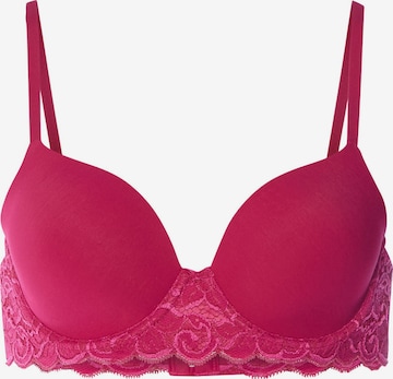 Hanro Bra 'Moments' in Pink: front