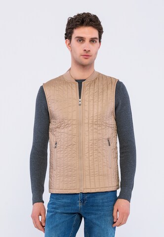 Gilet 'Raffaele' Giorgio di Mare en marron