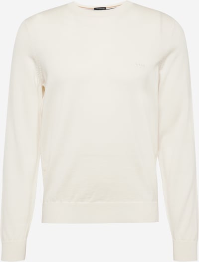 BOSS Neulepaita 'Botto' värissä villanvalkoinen, Tuotenäkymä