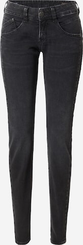 Herrlicher Skinny Jeans 'Gila' in Black: front