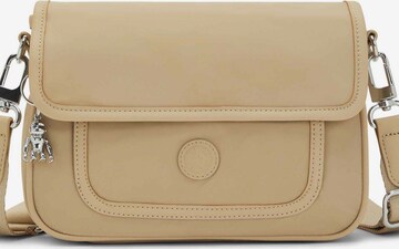 Borsa a tracolla 'INAKI' di KIPLING in beige: frontale