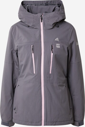 PROTEST Athletic Jacket 'SIMA' in Grey / Pink, Item view