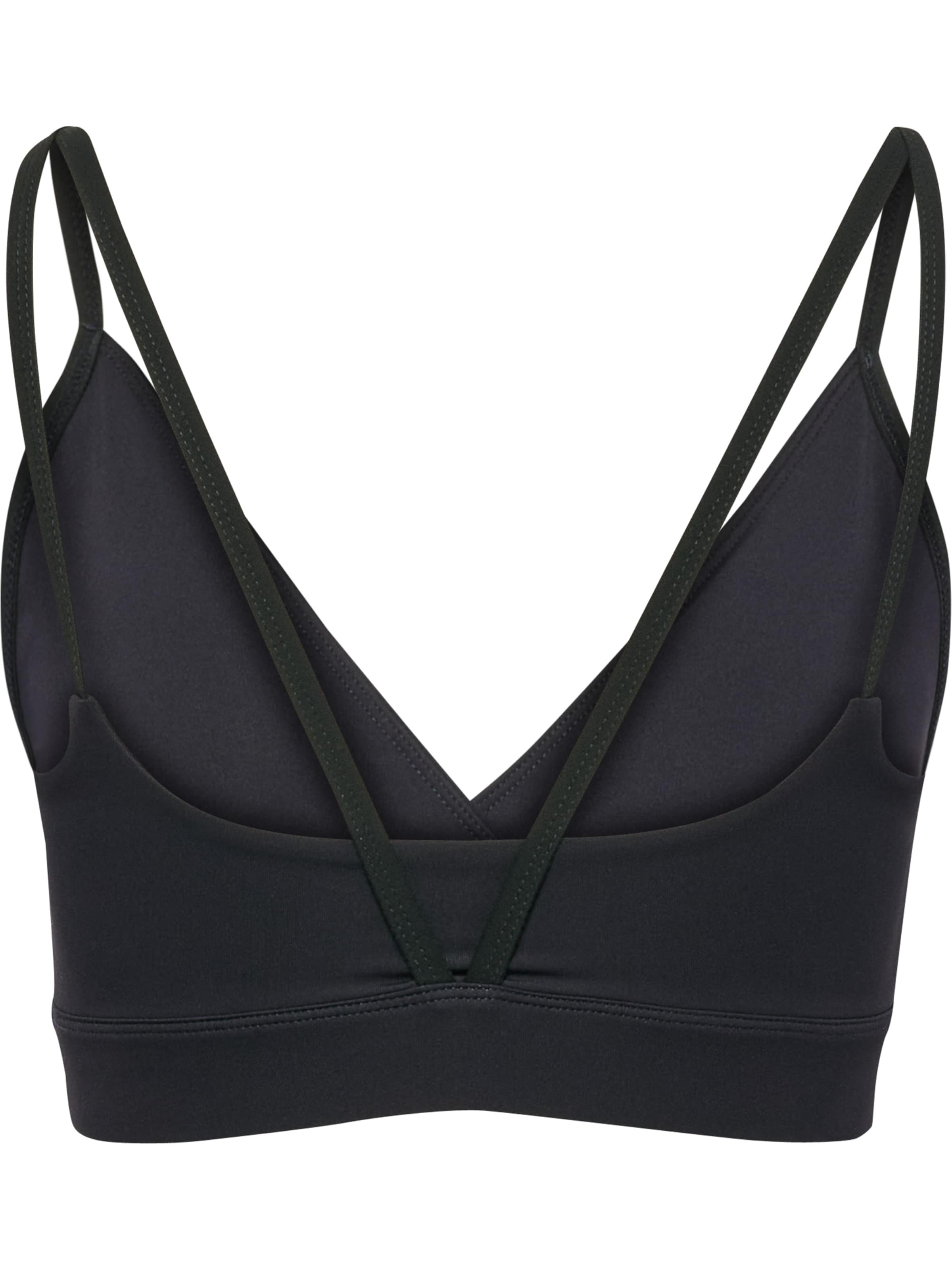 Hummel Bralette Sports Top in Black