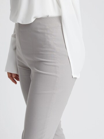 Minx Bootcut Hose 'EVERLY'‌‌‌ in Silber