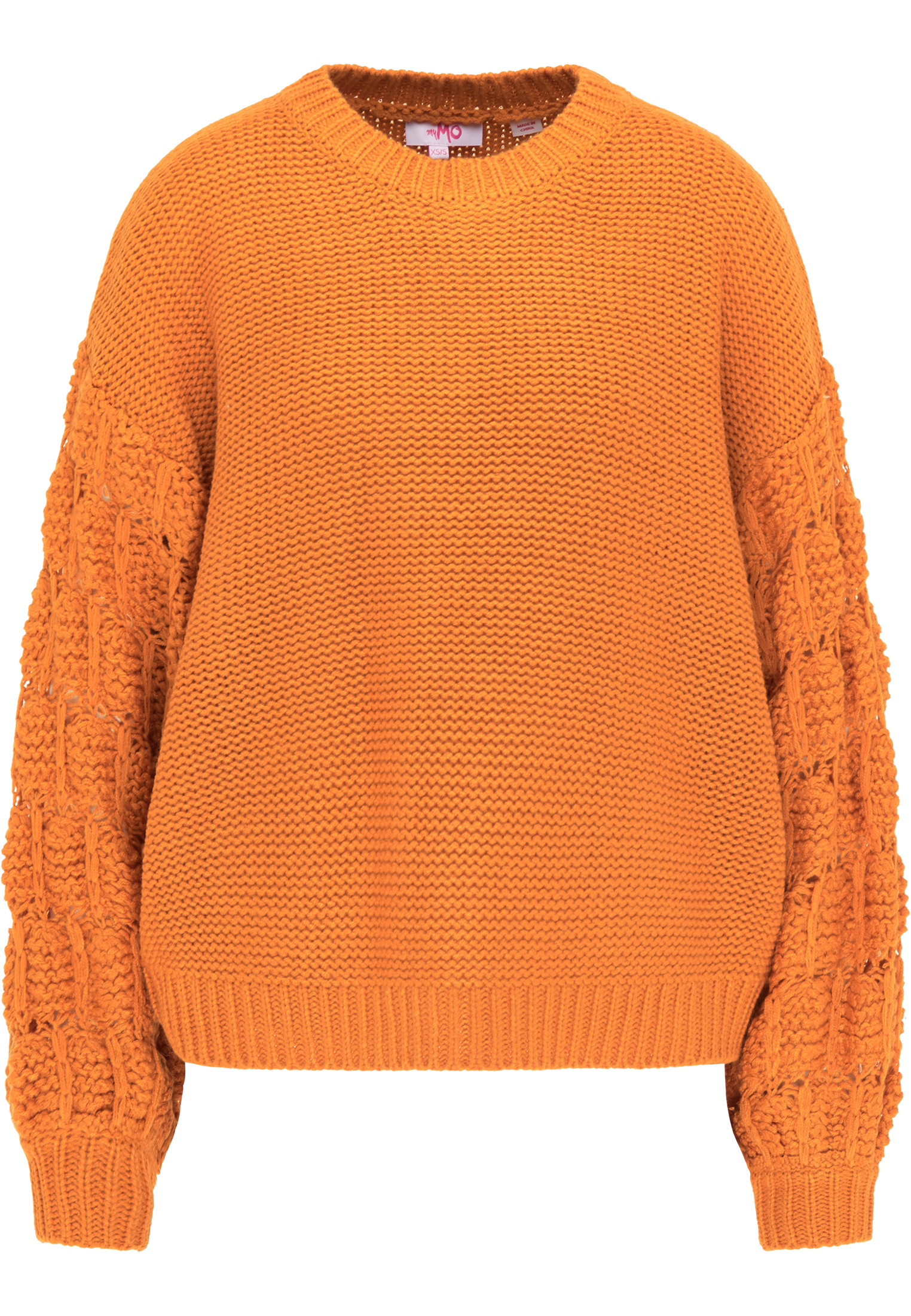 Odzież Kobiety MYMO Sweter w kolorze Ciemnopomarańczowym 