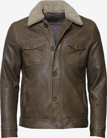 MUSTANG Between-Season Jacket in Brown: front