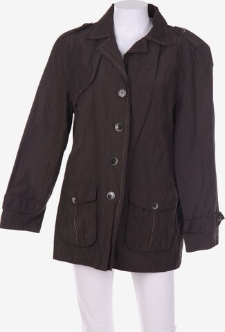 Barbara Lebek Jacket & Coat in XL in Brown: front