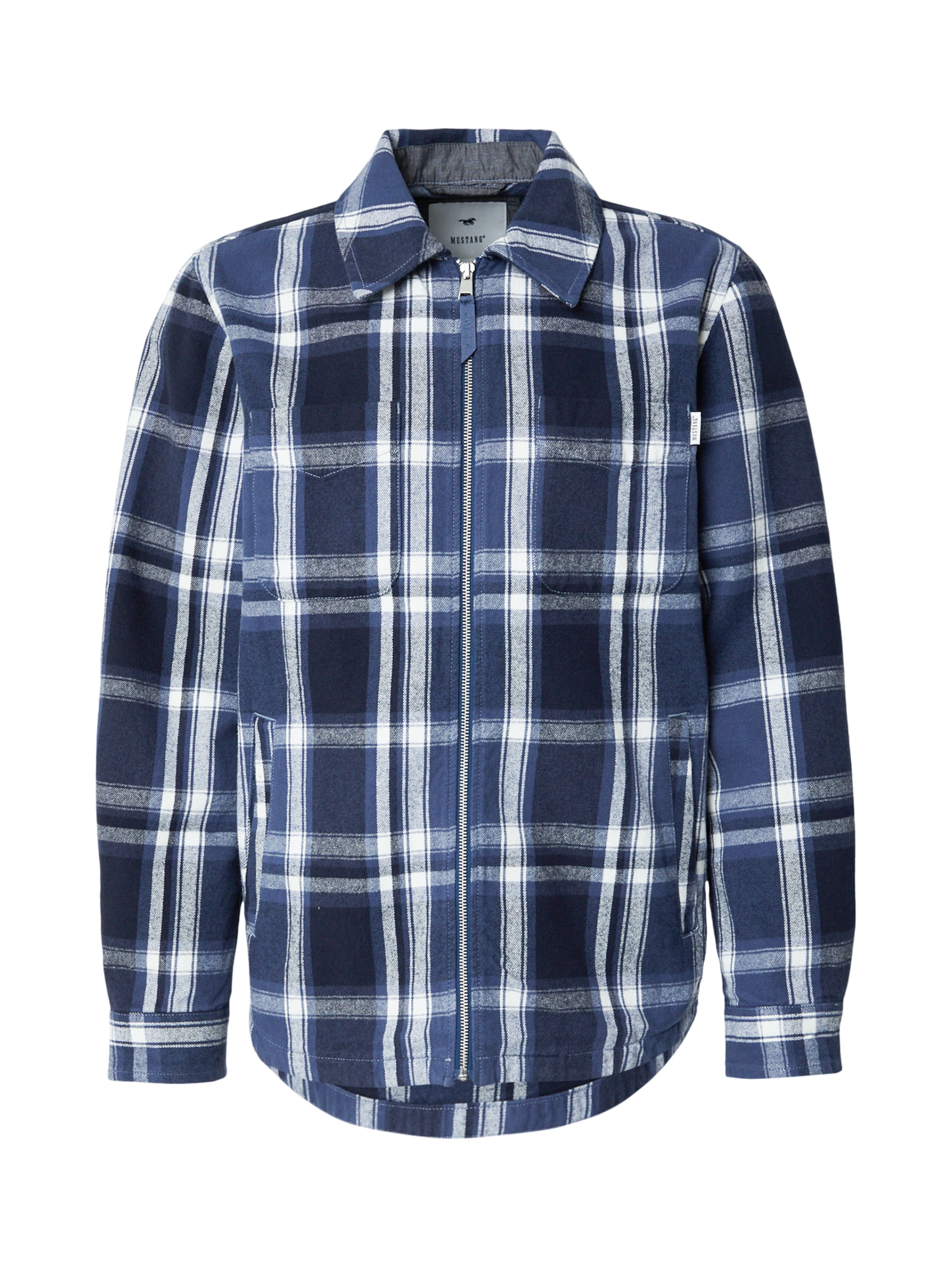 Cămașă 'Philo' MUSTANG pe albastru marin / albastru închis / albastru amestec / alb, Vizualizare produs