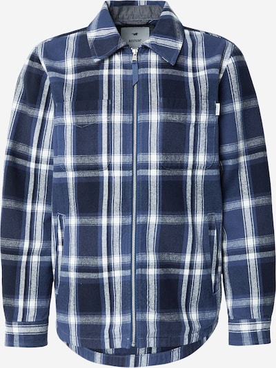 Marškiniai 'Philo' iš MUSTANG, spalva – tamsiai mėlyna jūros spalva / tamsiai mėlyna / margai mėlyna / balta, Prekių apžvalga