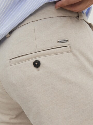 JACK & JONES Slimfit Broek 'Marco' in Grijs