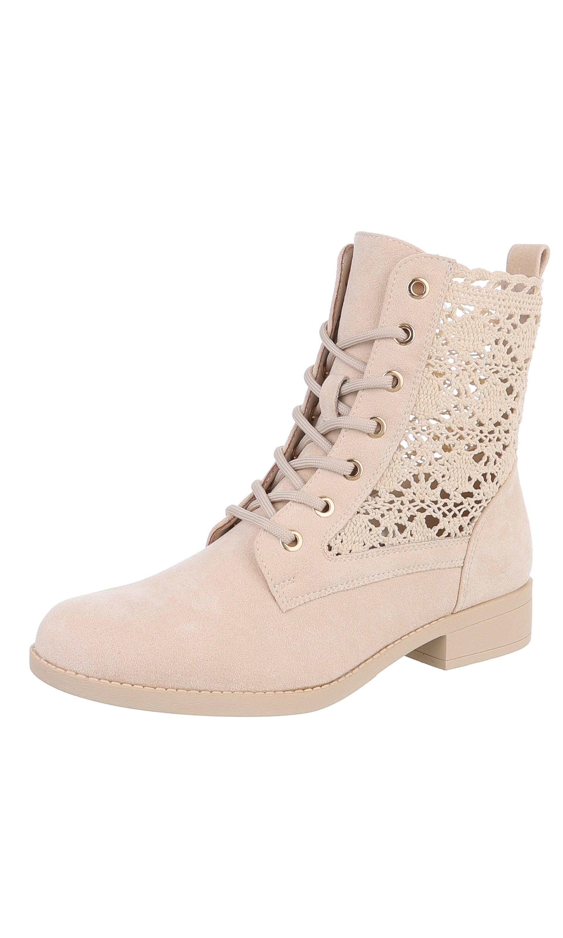 Ital-Design Stiefelette in 36 in beige, Produktansicht