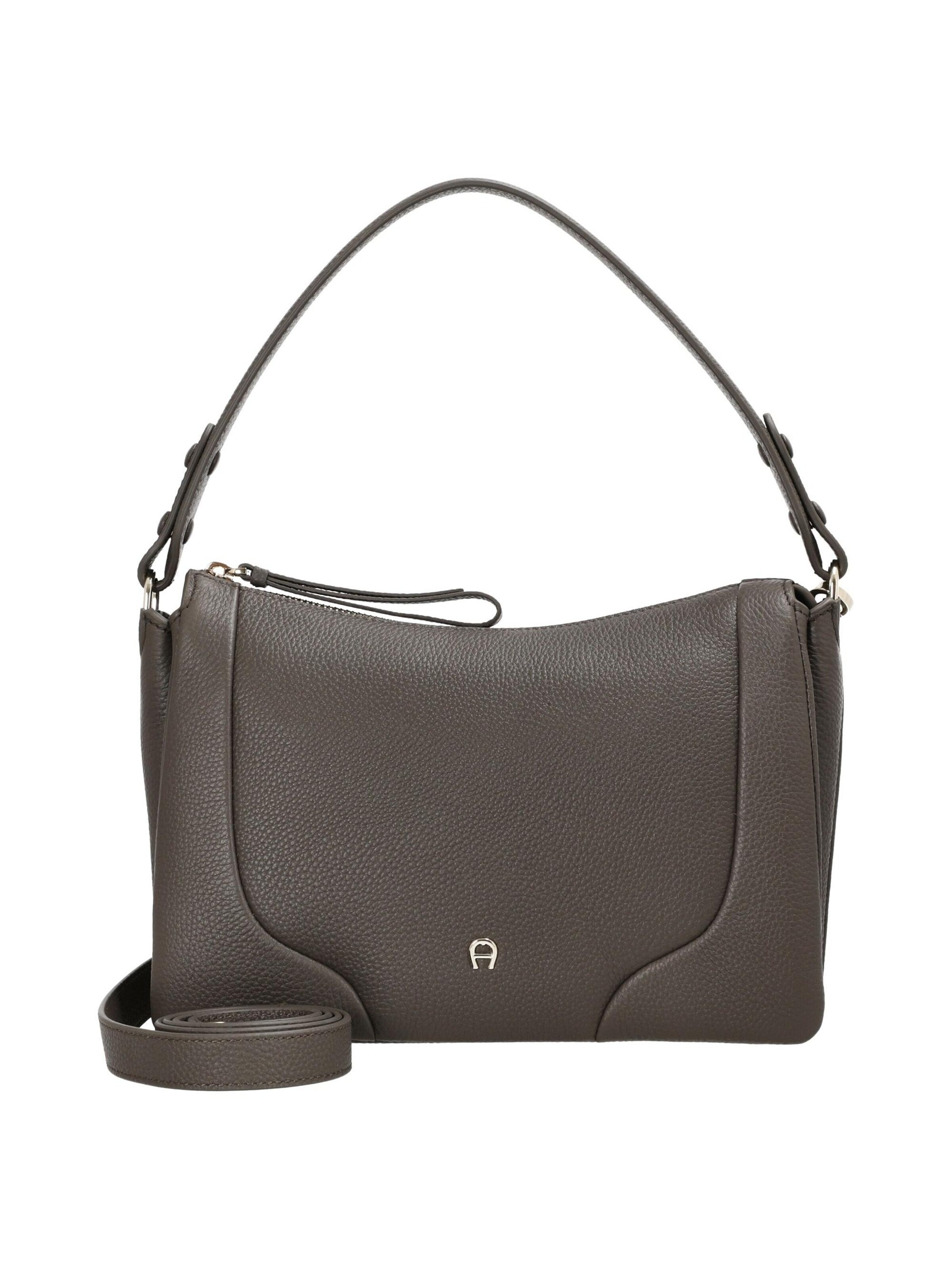 AIGNER Handbag in Grey: front