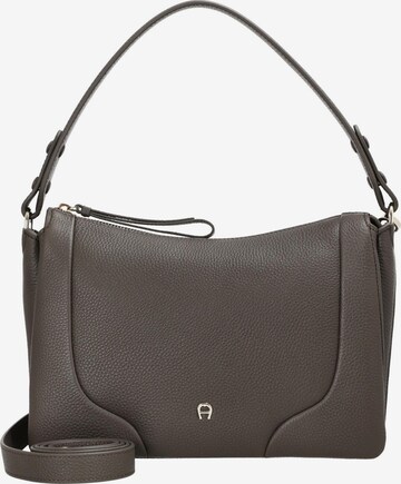 AIGNER Handbag in Grey: front
