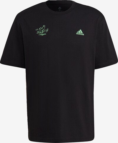 ADIDAS PERFORMANCE Sportshirt in grün / schwarz, Produktansicht