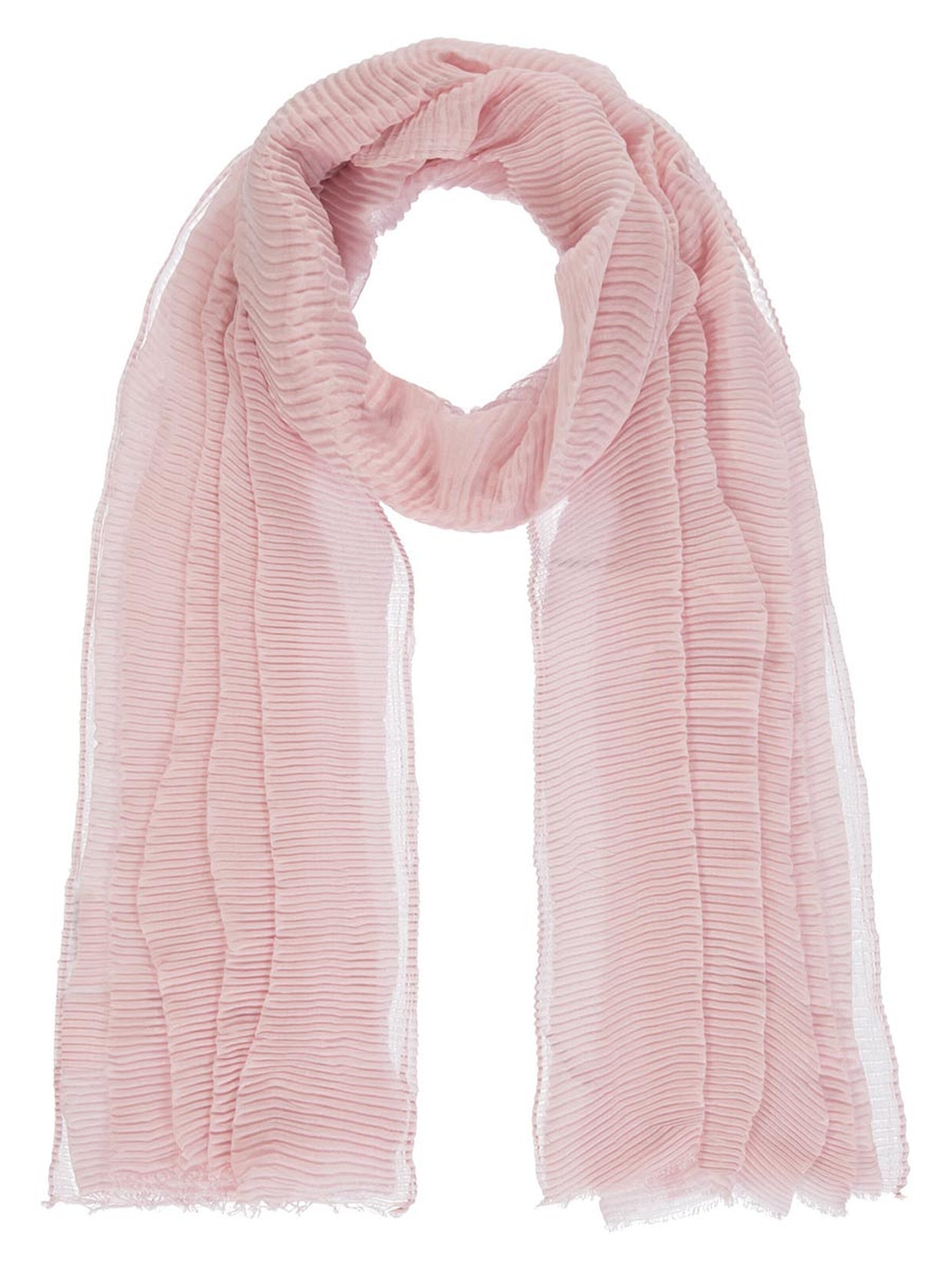 Passigatti Tuch 'Plissee'‌‌‌‌‌‌‌ in Pink: Vorderseite