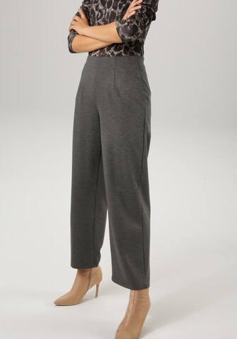 Aniston CASUAL Wide leg Pants in Grey: front