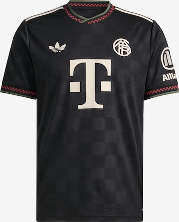juoda ADIDAS ORIGINALS Triko 'FC Bayern 25/26 Third': priekis