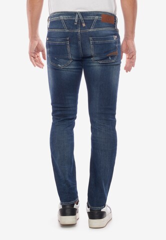 Le Temps Des Cerises Regular Jeans in Blau