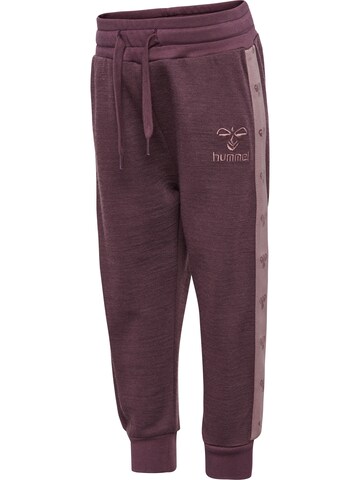Hummel Tapered Sportsbukser i lilla