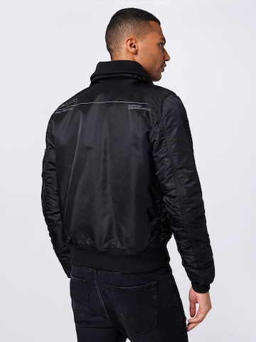 ALPHA INDUSTRIES Jacke 'CWU Jet Blast' in Schwarz