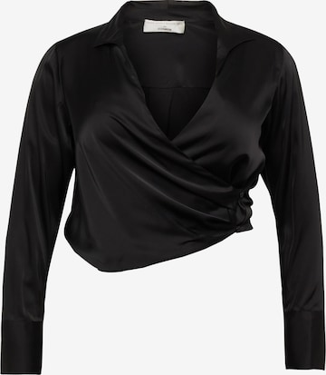 Guido Maria Kretschmer Curvy - Blusa 'Jaden' em preto: frente